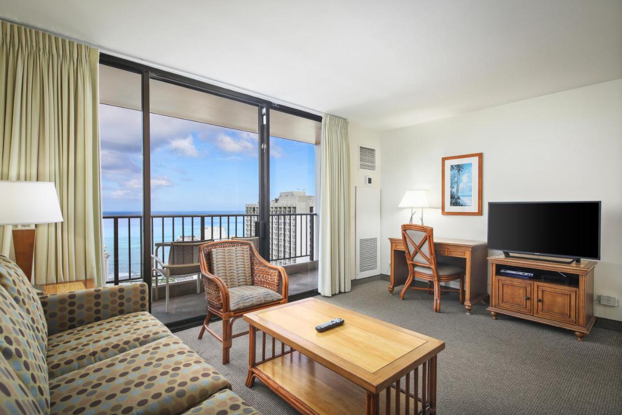 One-Bedroom Suite with Ocean View at Aston Waikiki Sunset