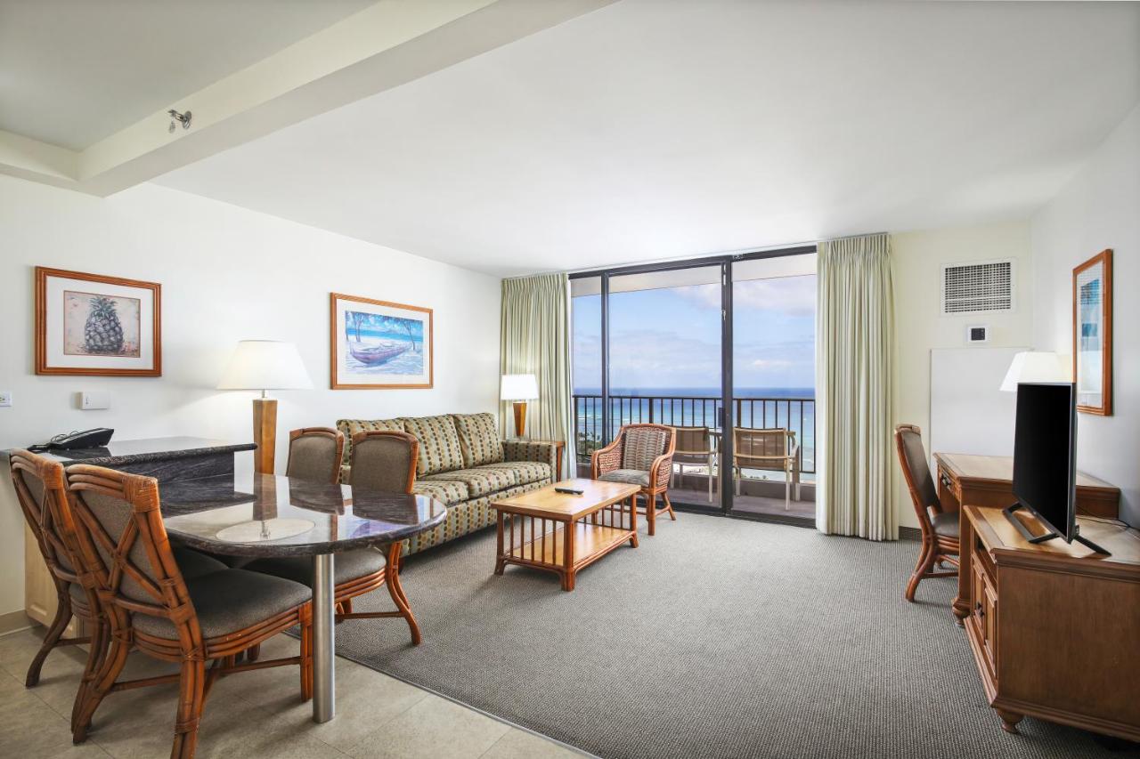 One-Bedroom Suite with Ocean View at Aston Waikiki Sunset