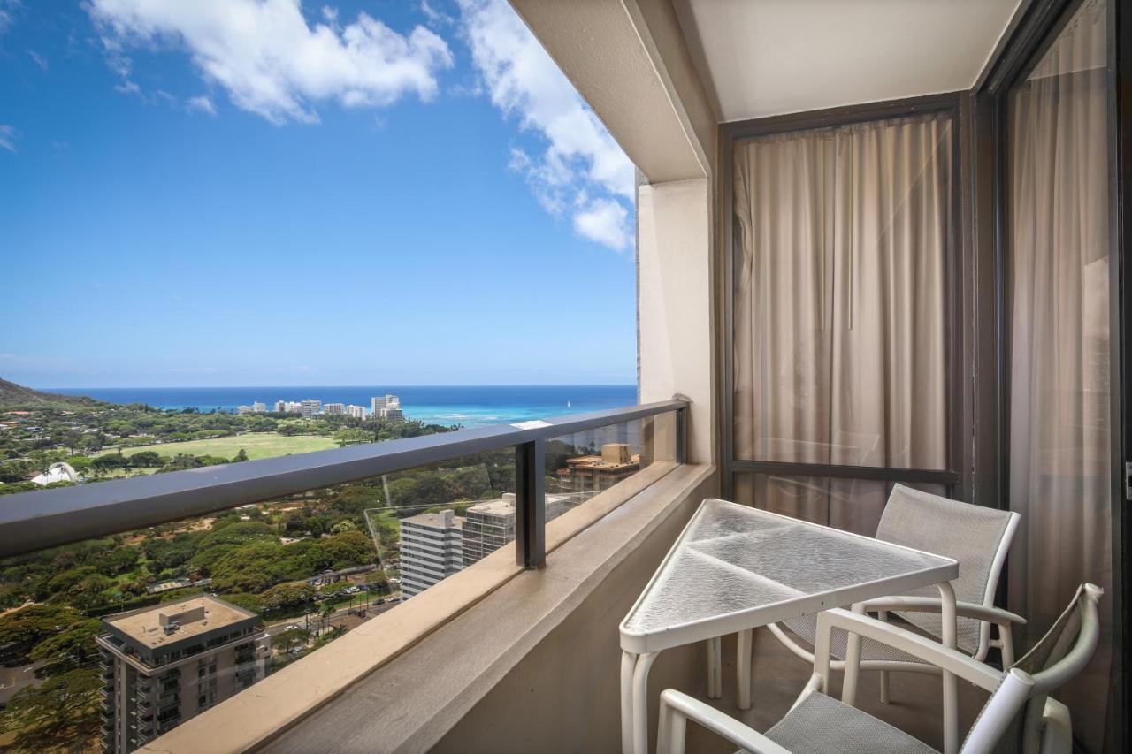Two-Bedroom Suite with Ocean View at Aston Waikiki Sunset