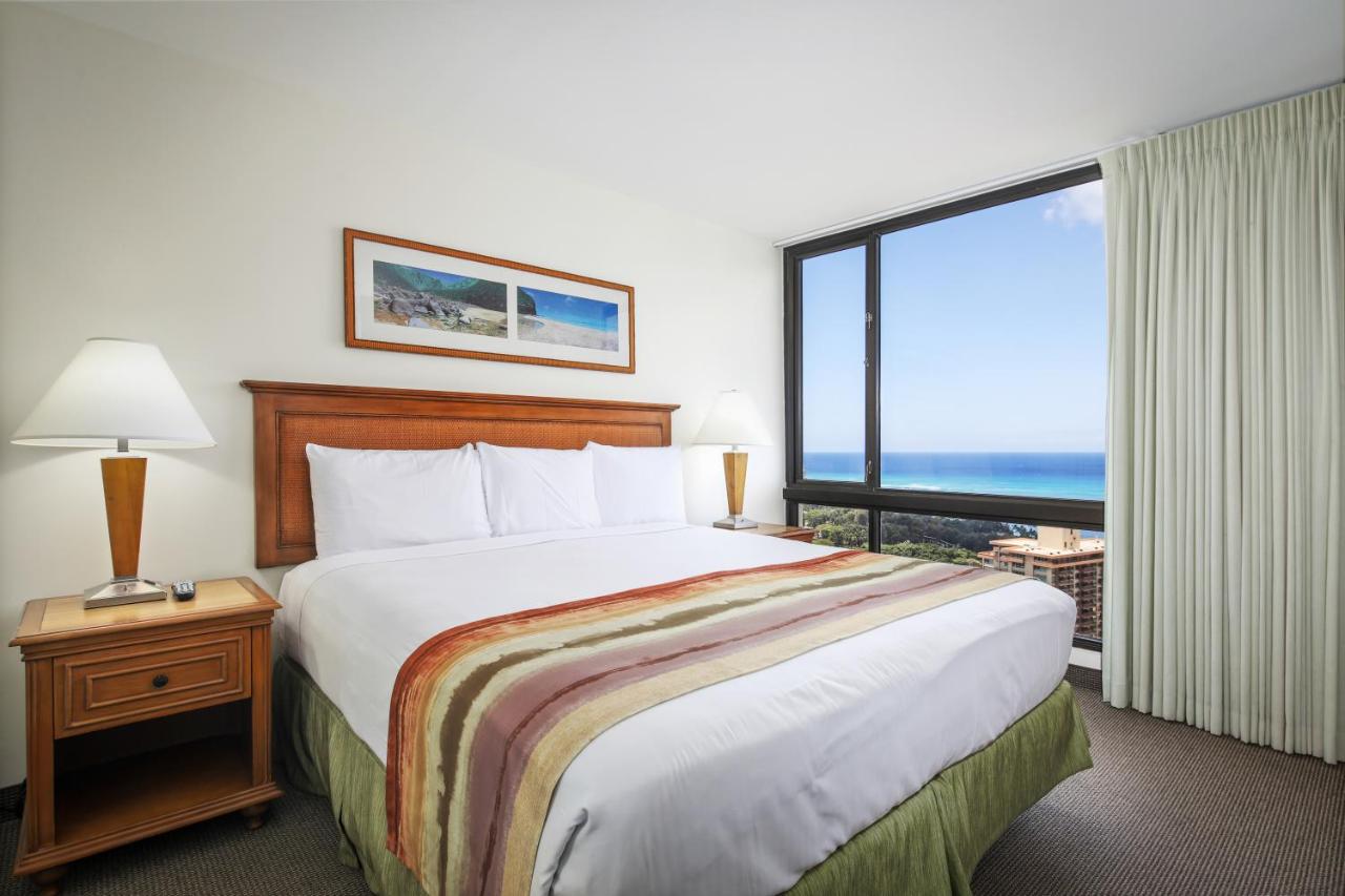 Two-Bedroom Suite with Ocean View at Aston Waikiki Sunset