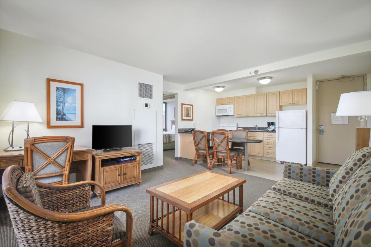 Two-Bedroom Suite with Ocean View at Aston Waikiki Sunset
