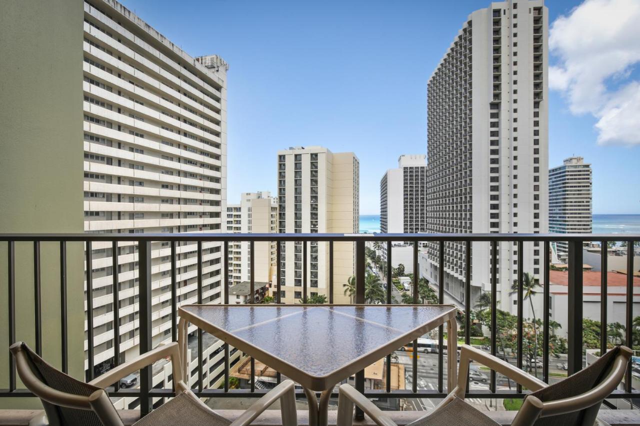 One-Bedroom Suite with Partial Ocean View at Aston Waikiki Sunset