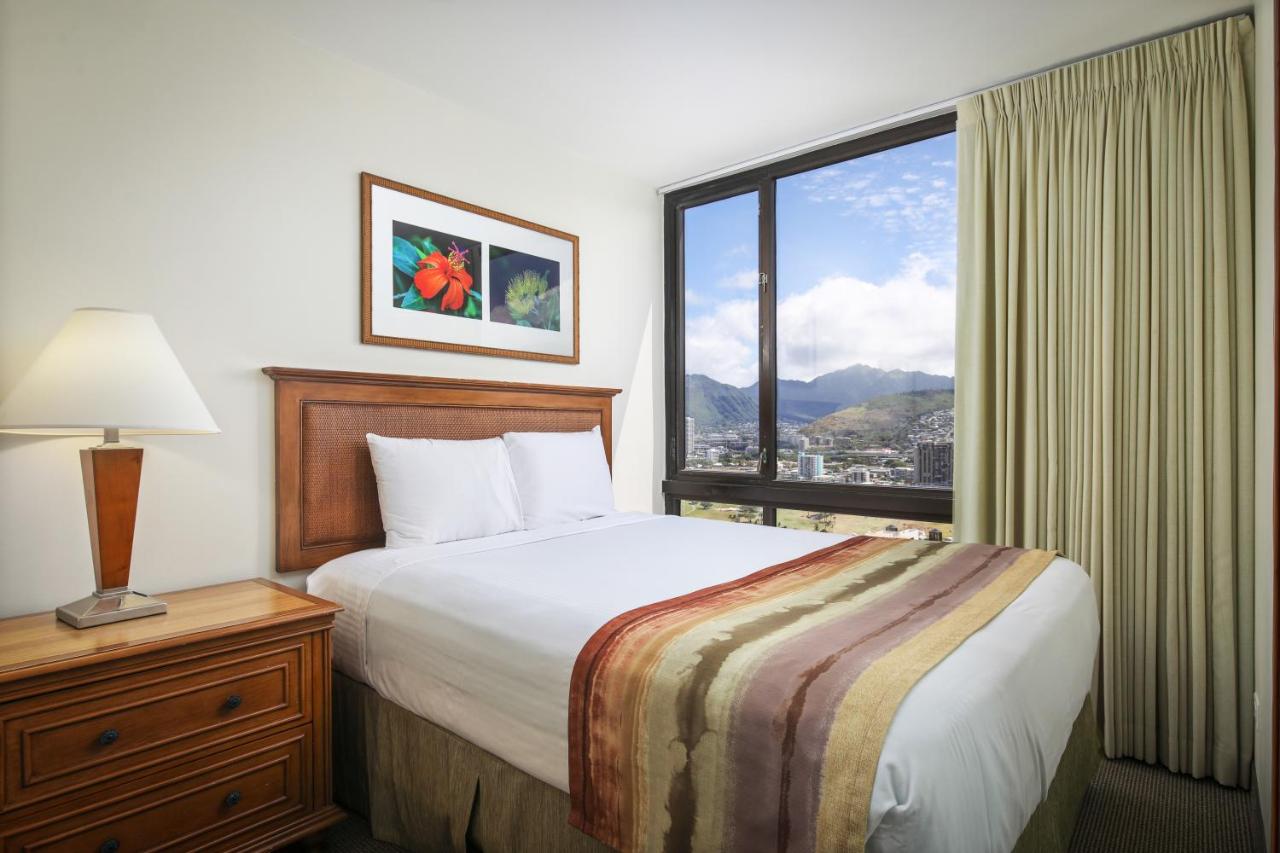 Two-Bedroom Suite with Partial Ocean View at Aston Waikiki Sunset