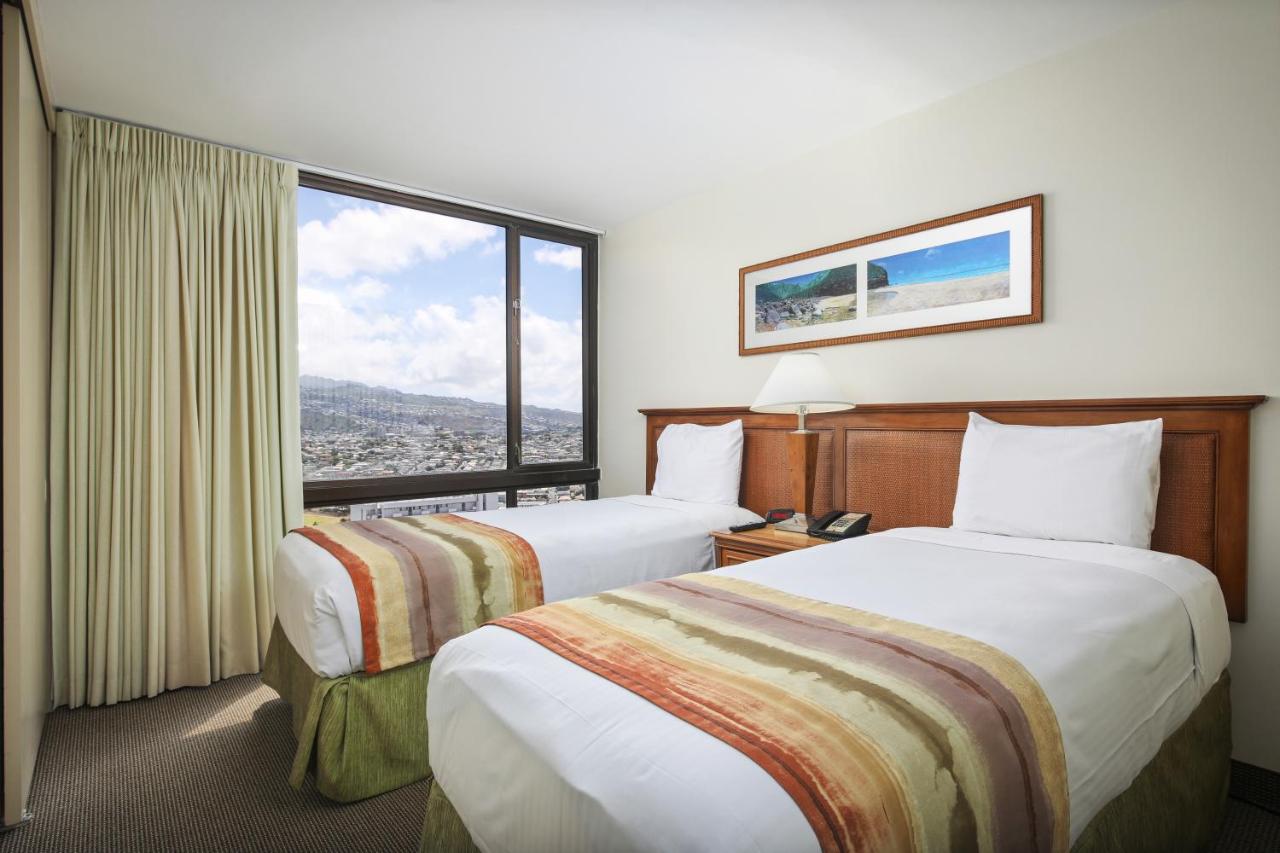 Two-Bedroom Suite with Partial Ocean View at Aston Waikiki Sunset