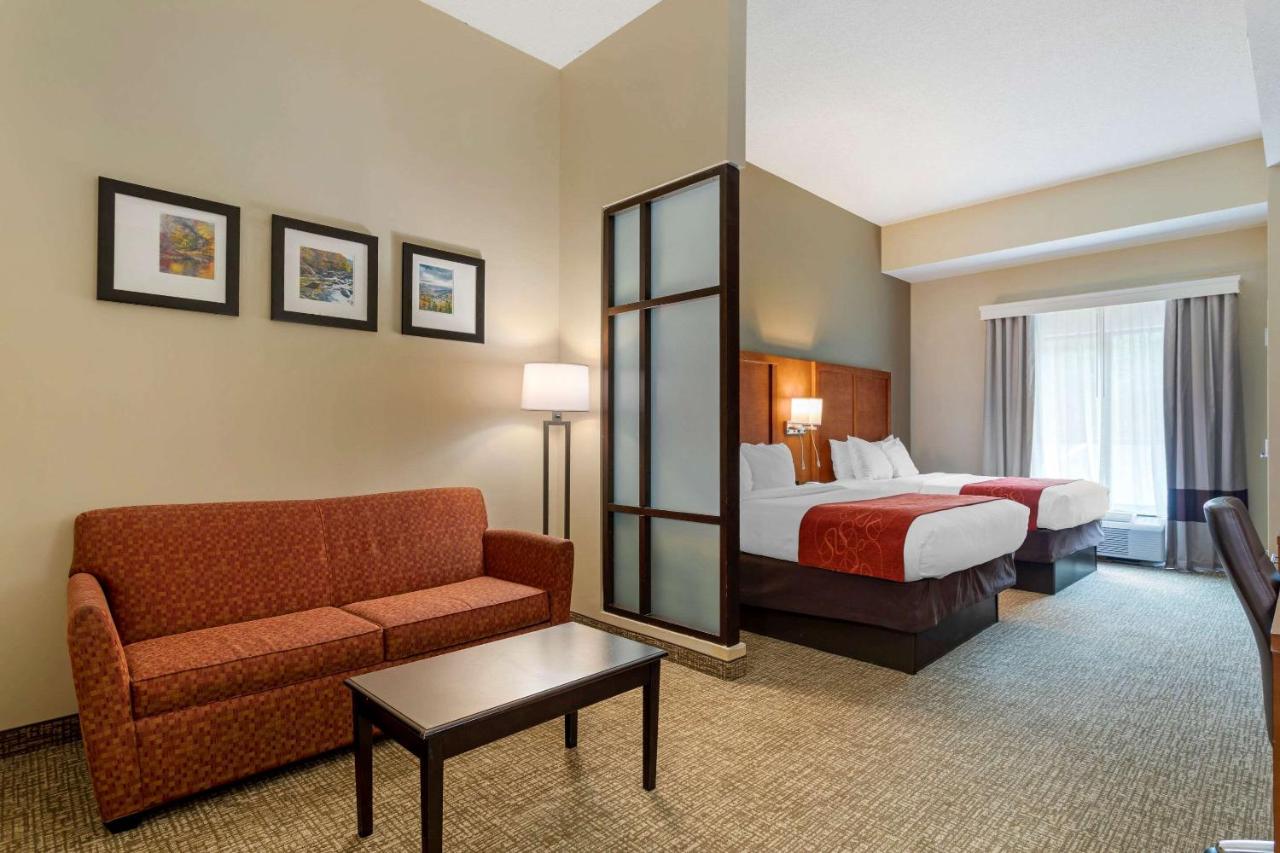 Queen Suite with Two Queen Beds Non-Smoking at Comfort Suites Kingsport South