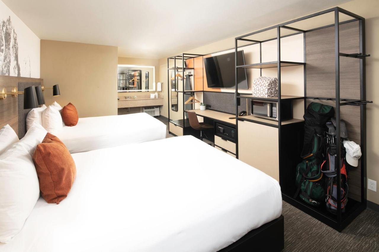 Queen Room, with 2 California Queen Beds at Waypoint Hotel