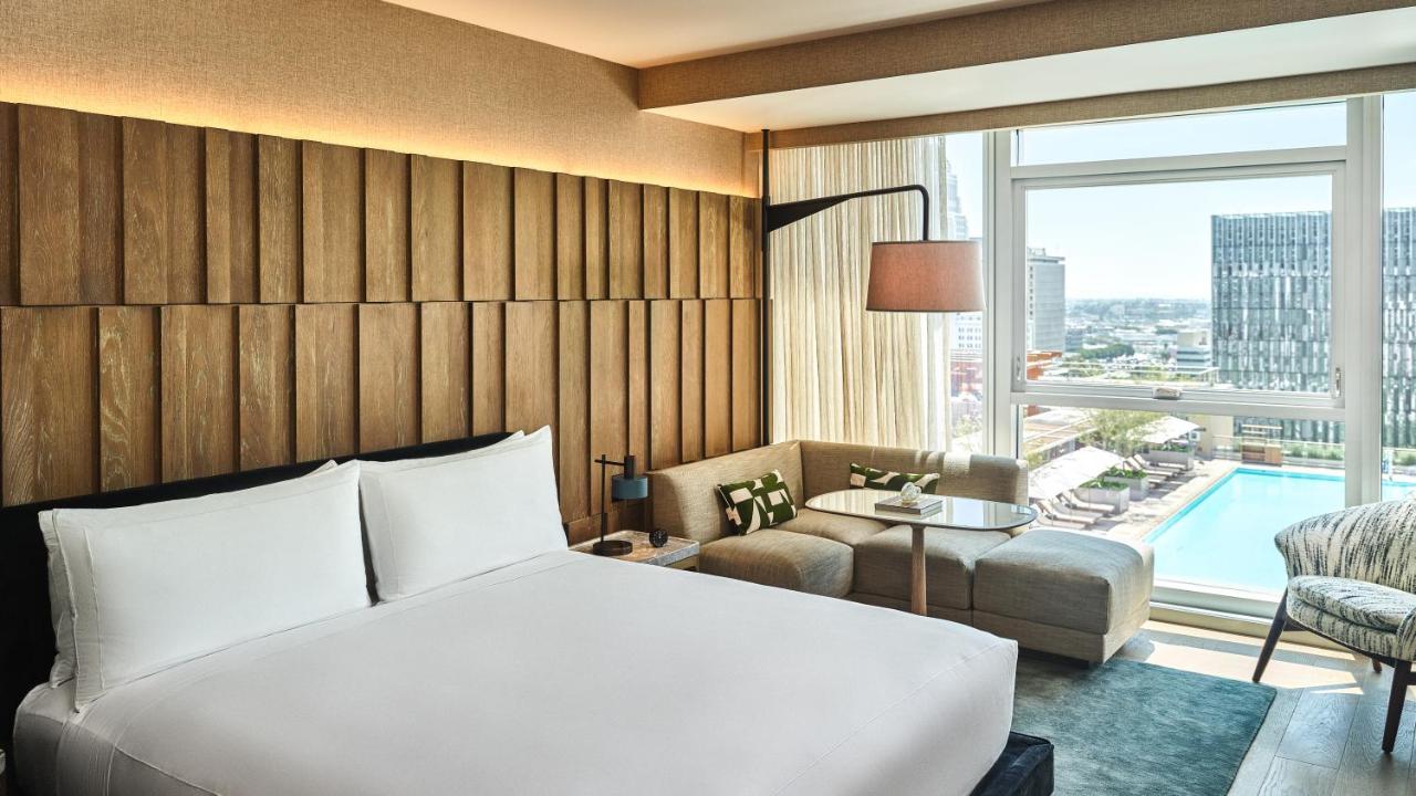 Premium King Room with View at Conrad Los Angeles