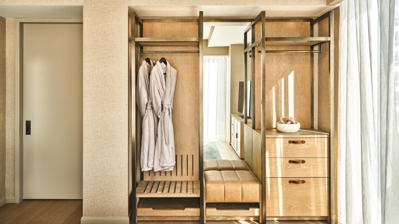 Corner King Suite with Bath Tub - Mobility Accessible at Conrad Los Angeles