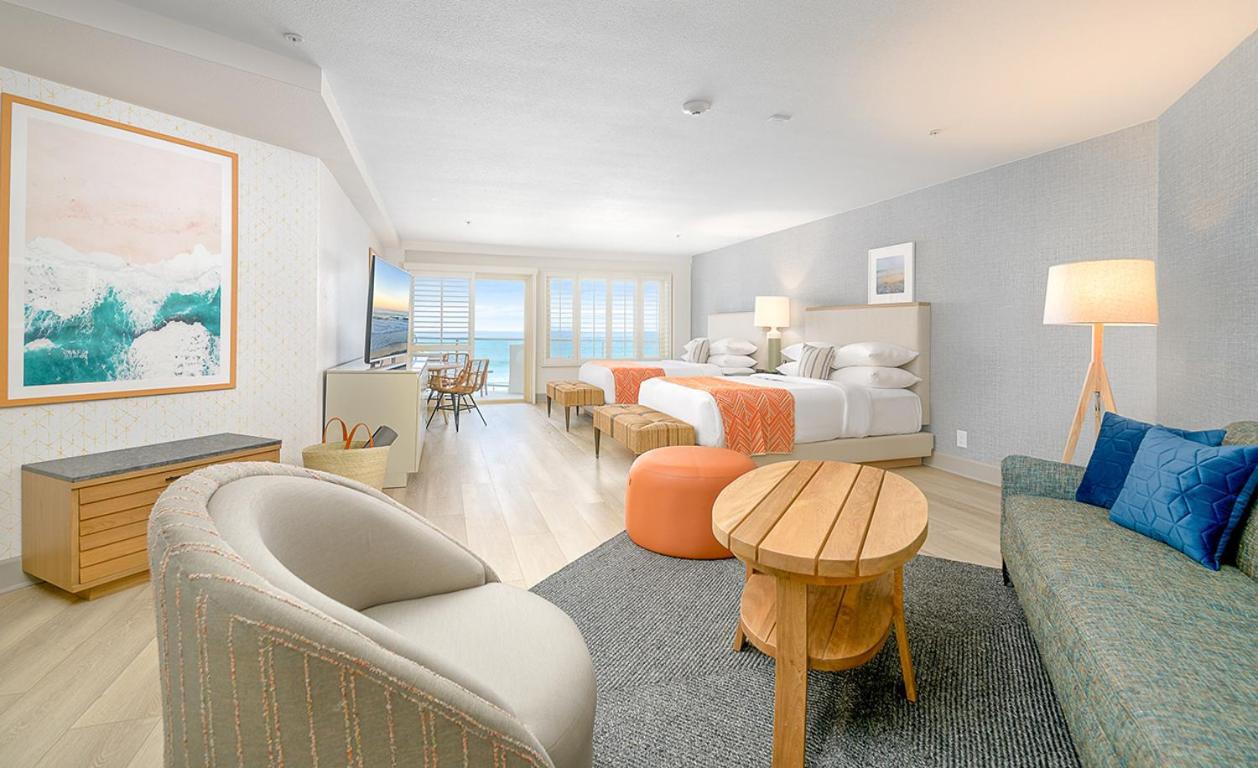 Pool View Room with Two King Beds at Beach Terrace