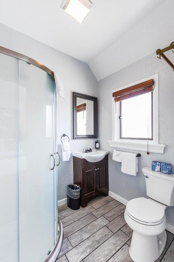 Premium Double Room - Two Queen Beds, Private Bathroom at College Inn Hotel