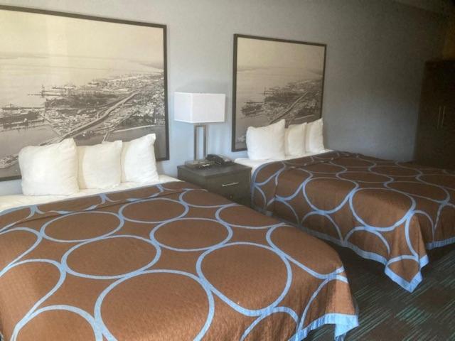 Queen Room with Two Queen Beds - Non-Smoking at Super 8 by Wyndham Newport News