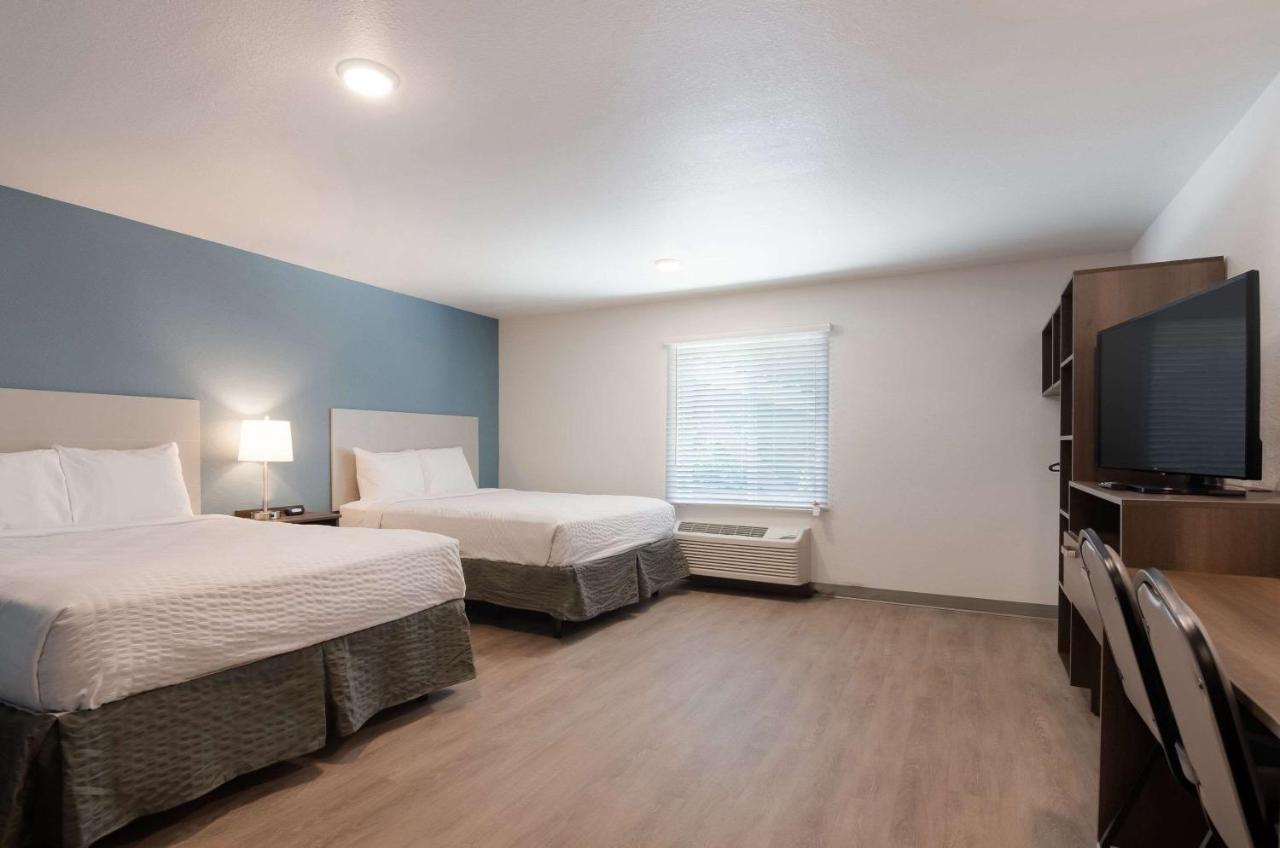 Queen Room with Two Queen Beds with Accessible Tub - Accessible/Non Smoking at WoodSpring Suites Lynchburg VA