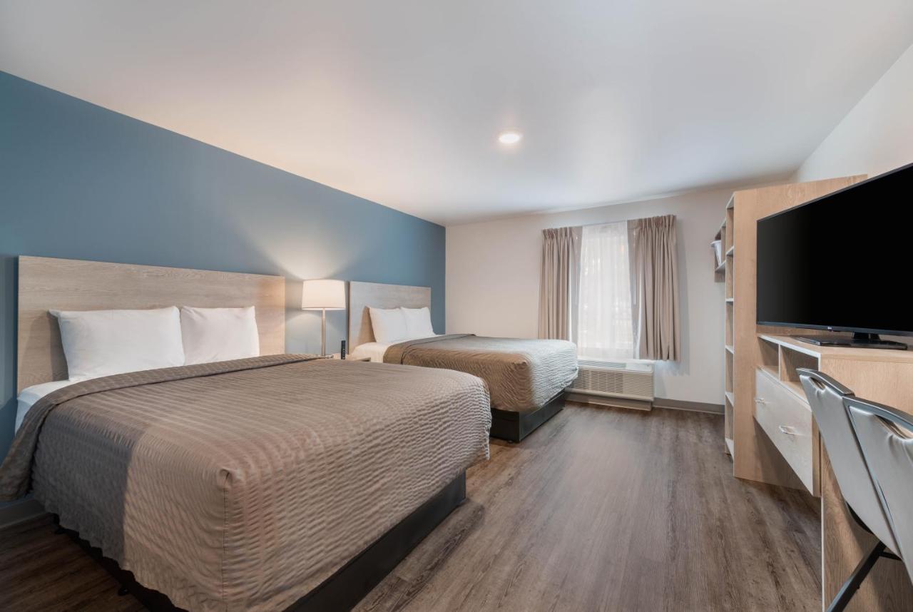 Quadruple Room with Two Queen Beds/Bathtub - Non Smoking at WoodSpring Suites Concord-Charlotte Speedway