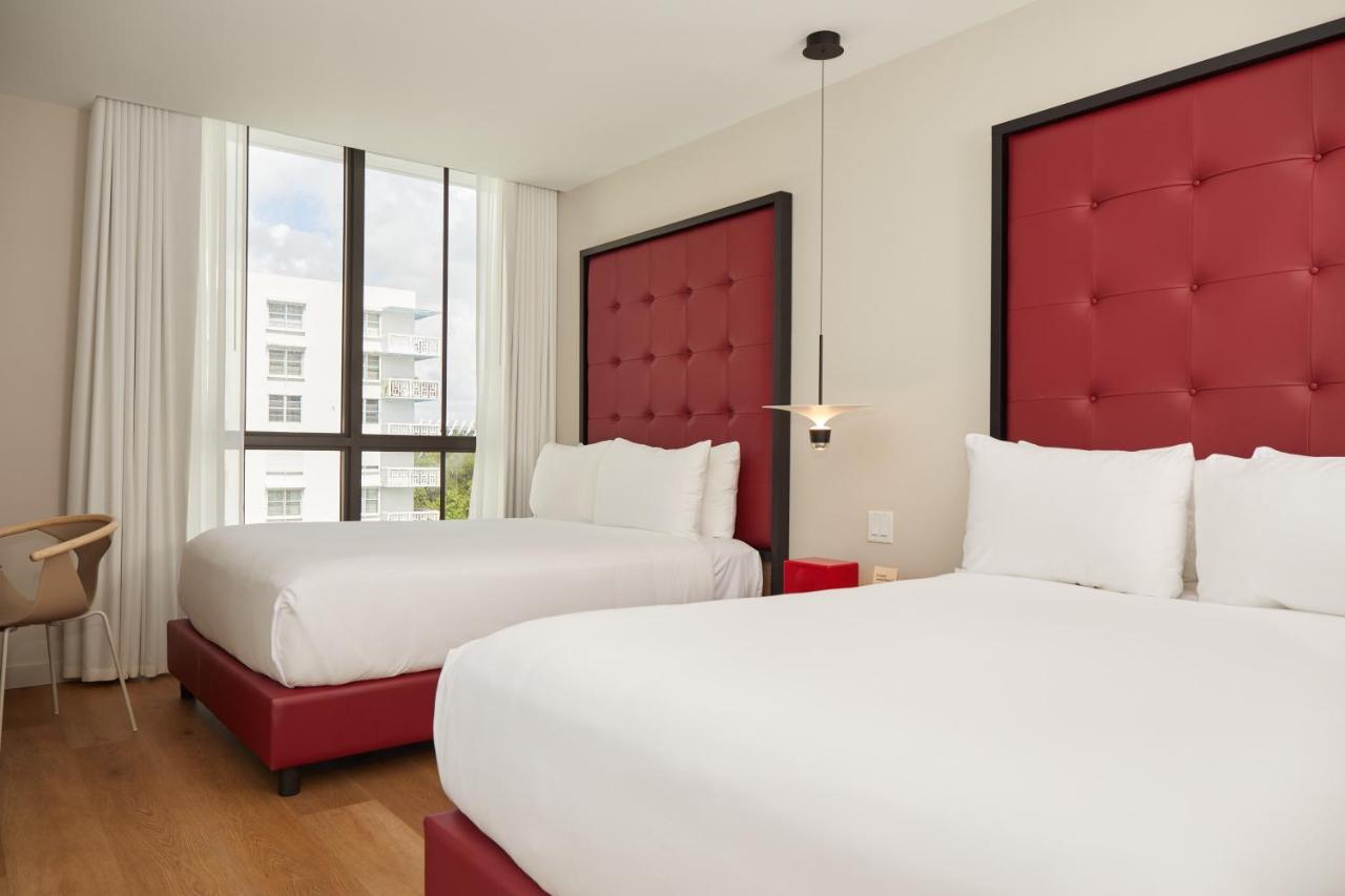 Queen Room with Two Queen Beds at UMA House by Yurbban South Beach