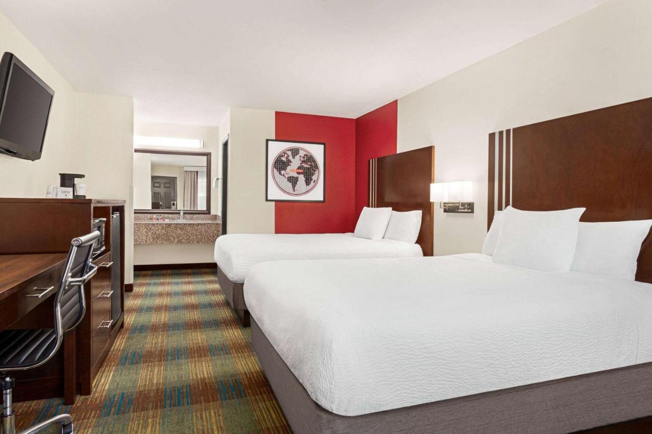 Queen Room with Two Queen Beds - Non-Smoking at Ramada by Wyndham San Antonio Near SeaWorld/Lackland AFB
