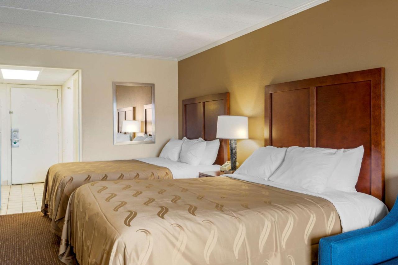 Efficiency Queen Room with Two Queen Beds - Accessible/Non-Smoking/1st Floor at Quality Inn & Suites Ocean City Fenwick
