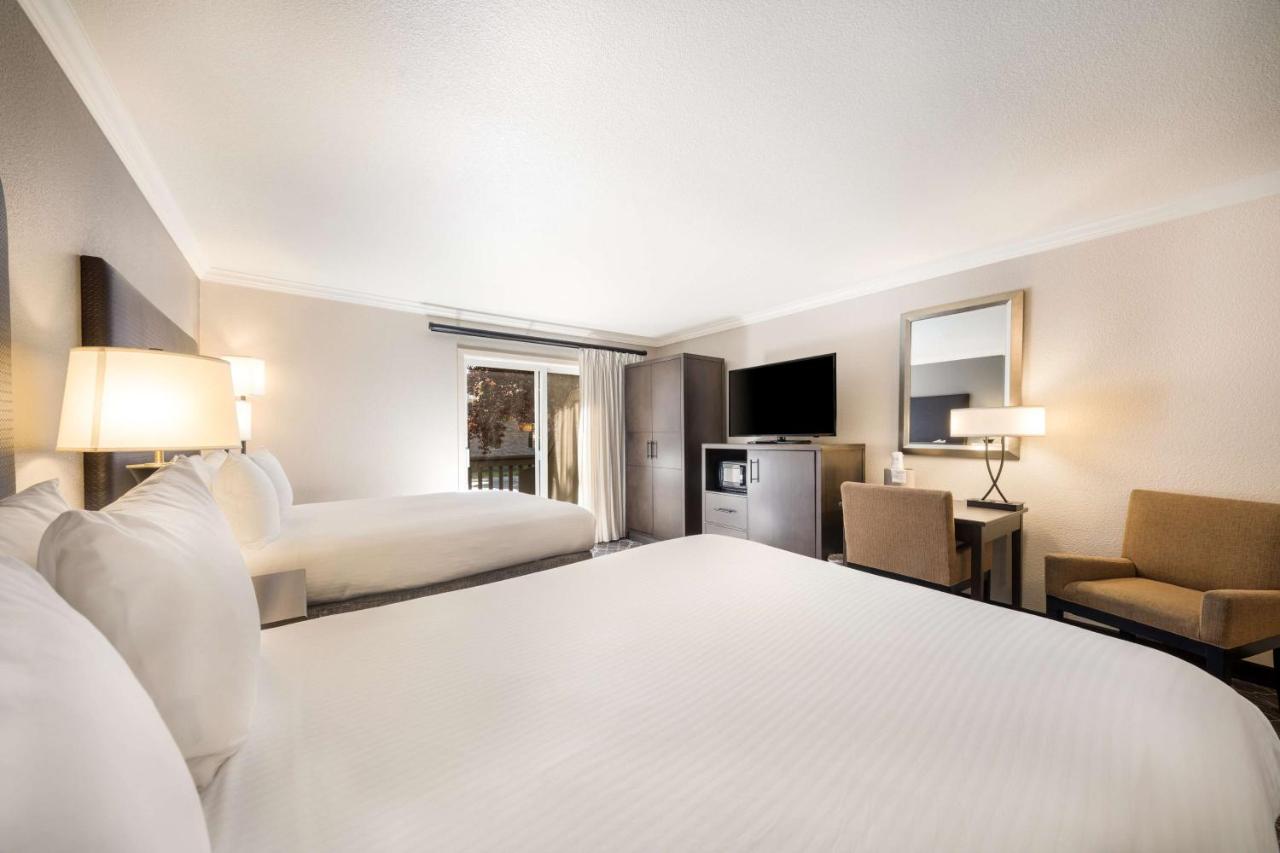 Queen Room with Two Queen Beds and Patio at Best Western Danville Sycamore Inn