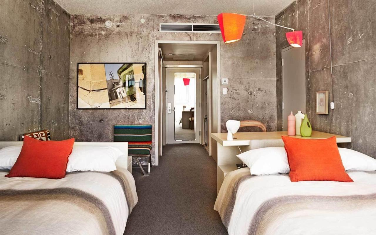 Hollywood Hills View Double Room with Two Double Beds at The LINE Hotel LA