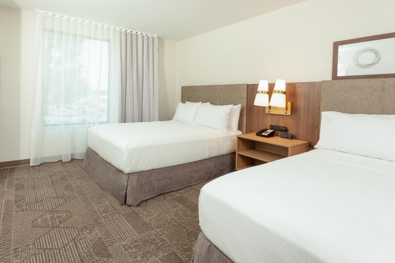 One-Bedroom Queen Room with Two Queen Beds and Mobility Accessible Tub - Non-Smoking at Staybridge Suites - San Bernardino - Loma Linda