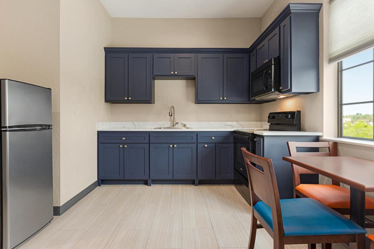 2 Queen Beds, Kitchenette, Corner Efficiency Suite, Non-Smoking at Days Inn & Suites by Wyndham Tomball/Houston NW