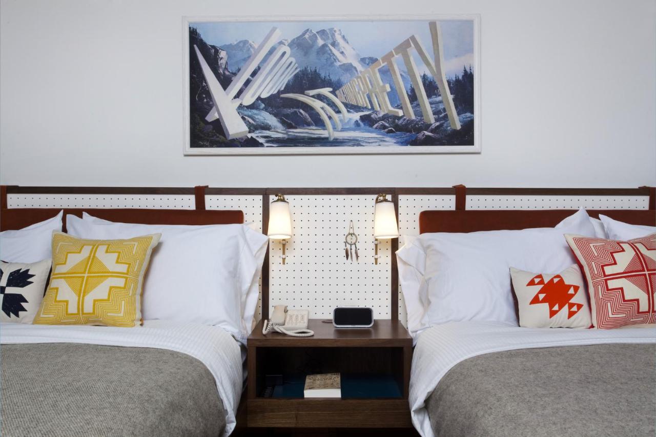 Double Room with Two Double Beds - Disability Access with Roll-In Shower at Wildwood Snowmass