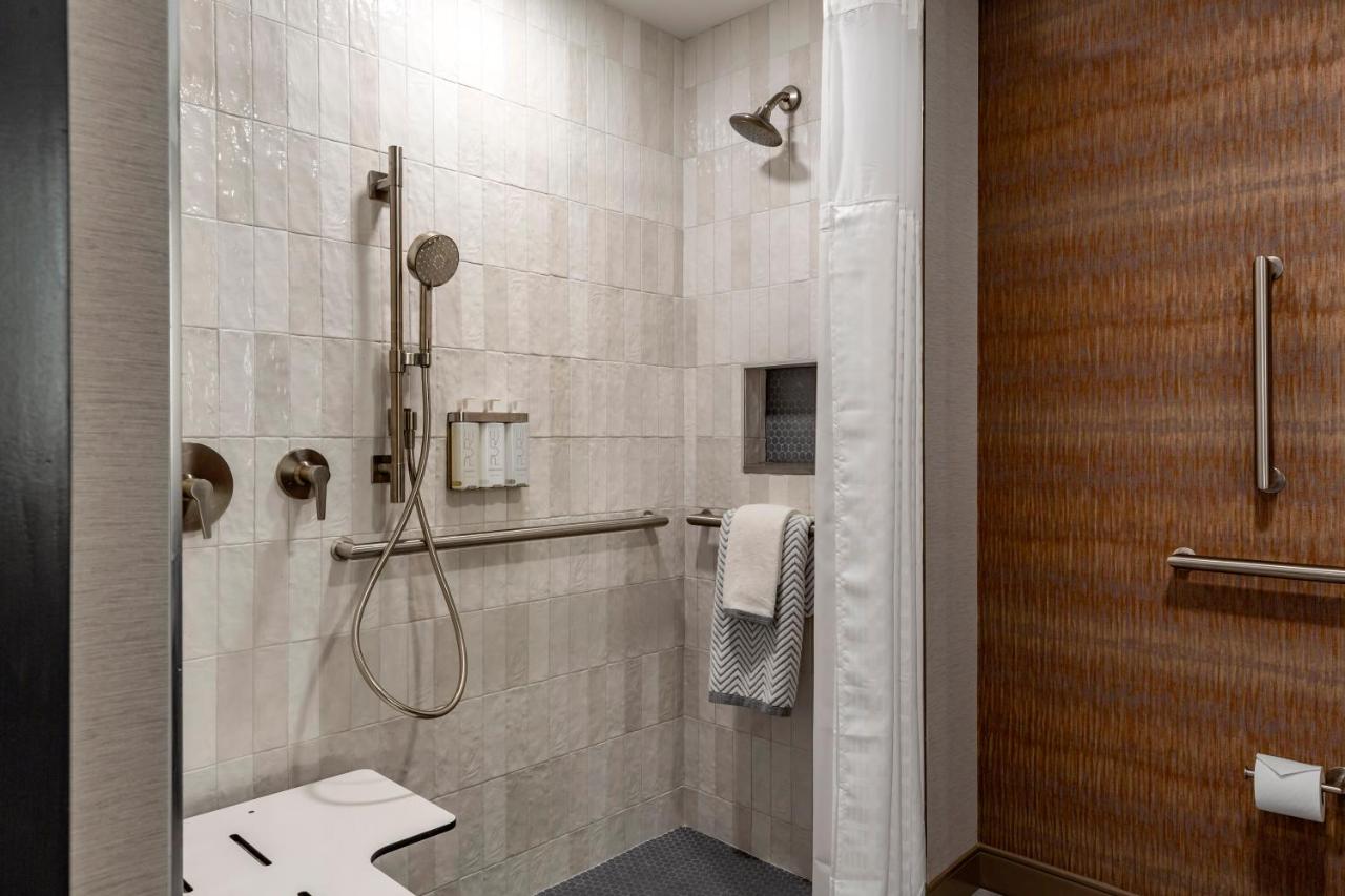 Accessible King Suite with Roll-In Shower - Non Smoking at Cambria Hotel New Haven University Area