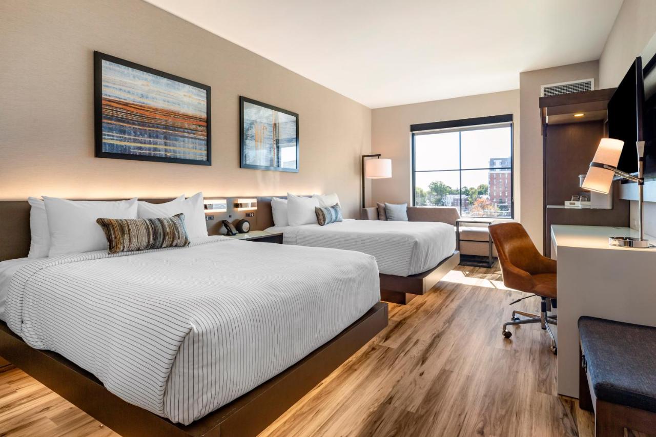 Standard Queen Room with Two Queen Beds - Non Smoking at Cambria Hotel New Haven University Area