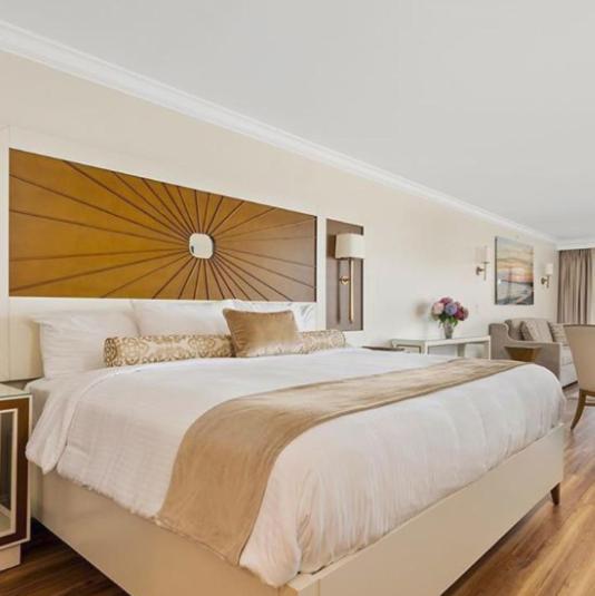 Deluxe Double Room with Side Sea View at La Mer Beachfront Resort