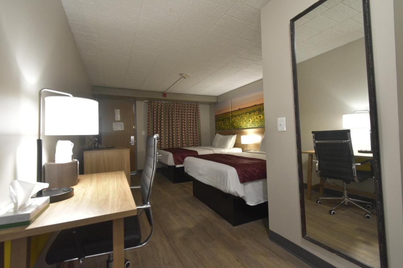 Queen Room with Two Queen Beds - Non-Smoking at Days Inn by Wyndham West Allis/Milwaukee