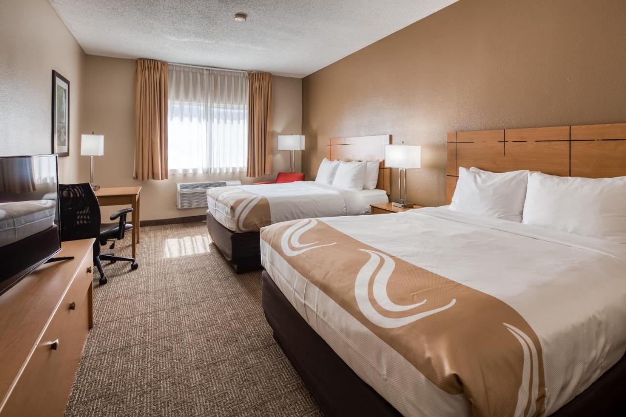 Queen Room with Two Queen Beds - Non-Smoking at Quality Inn and Suites Springfield Southwest near I-72