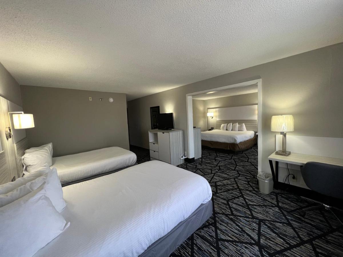 2 Double Beds and 1 King Bed, Studio Suite, Non-Smoking at Baymont by Wyndham Peoria