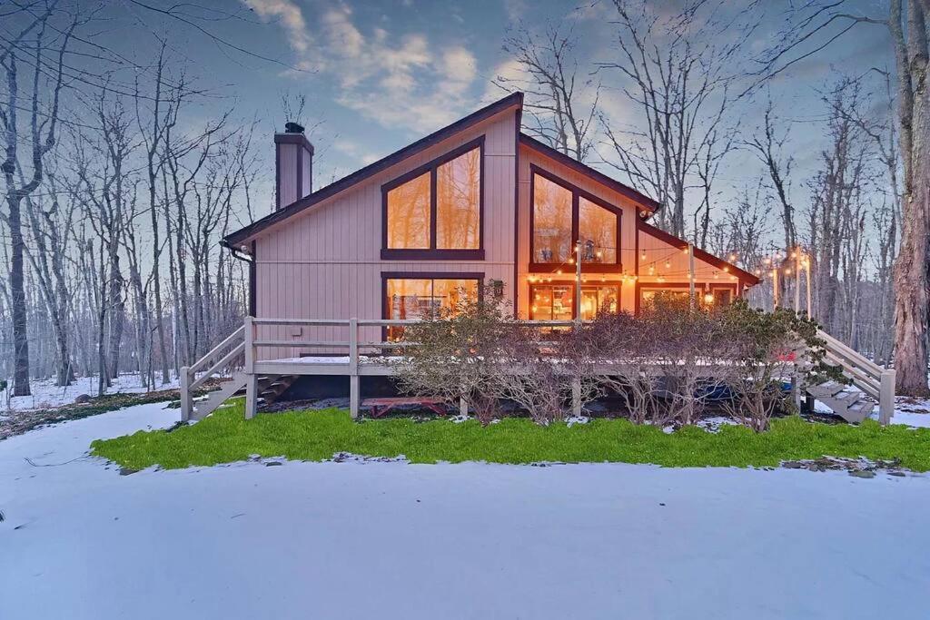  | Pocono Pines Ski Chalet and Lake House
