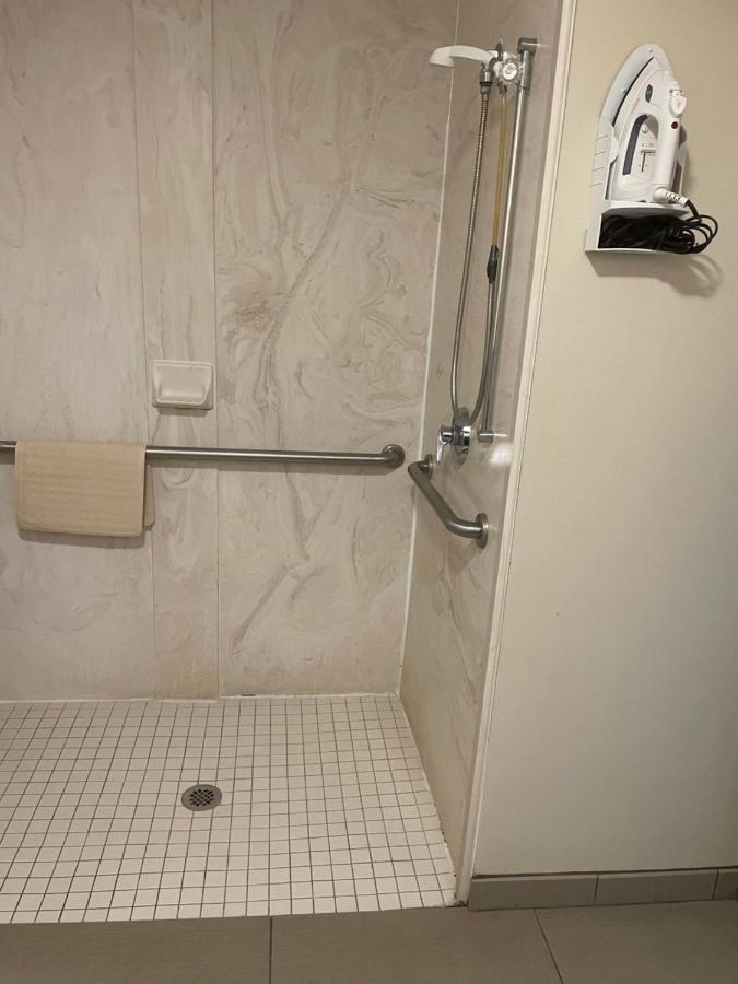 King Room with Roll-In Shower - Disability Access at Econo Lodge Newport Smoky Mountains Gateway