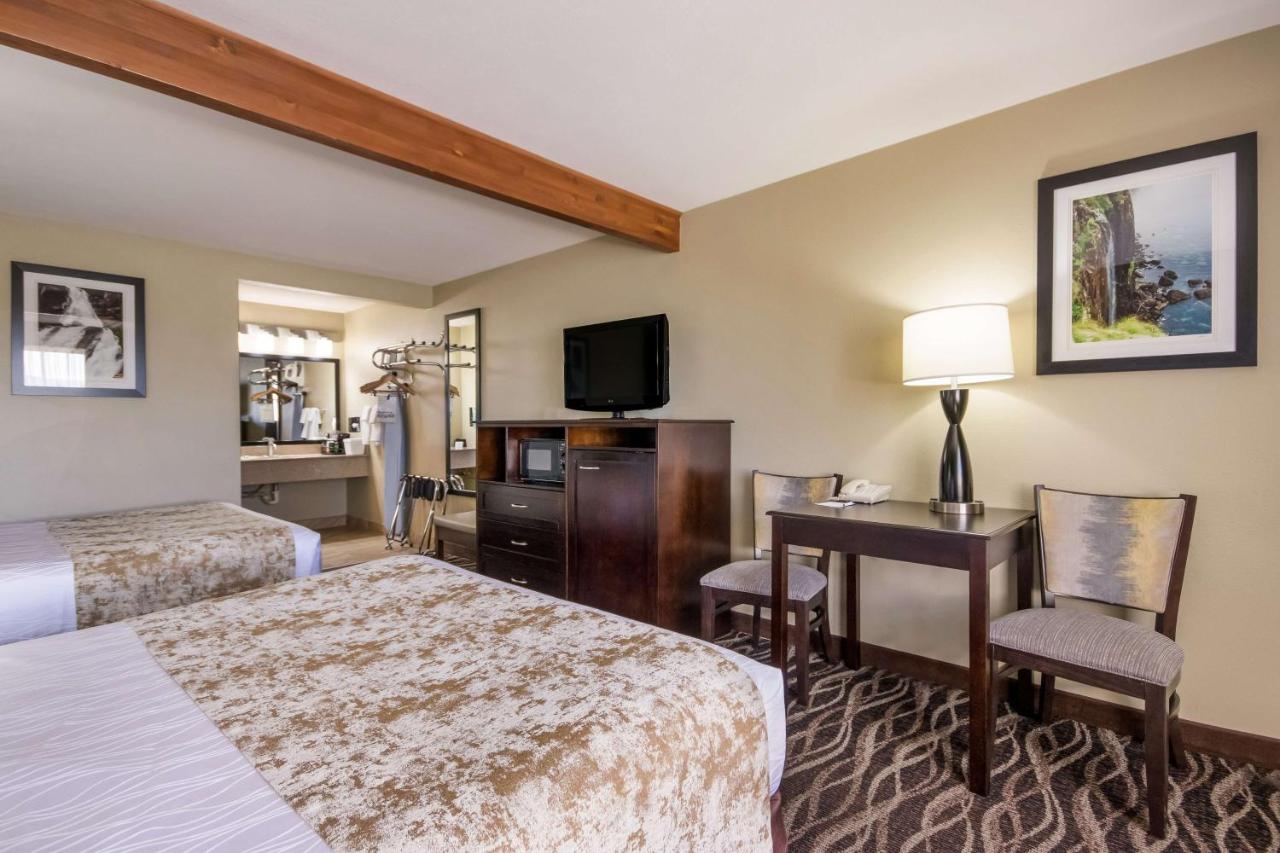 Queen Room with Two Queen Beds and Sofa Bed at Best Western Weston Inn