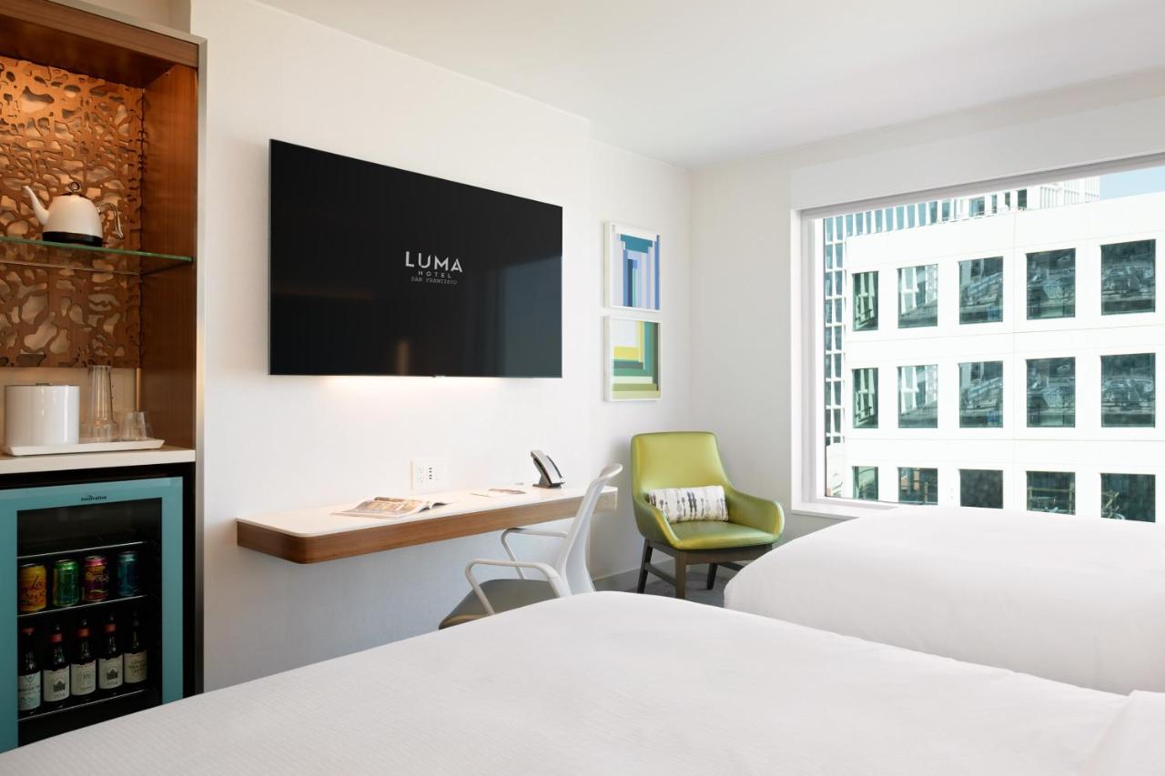 Deluxe Queen Room with Two Queen Beds at LUMA Hotel San Francisco