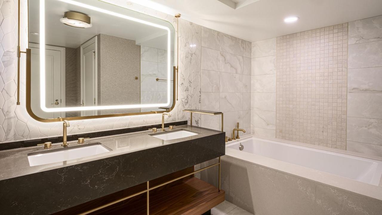 Ocean Tower Tribune Suite 2 Doubles Non-Smoking, Connector at Caesars Atlantic City Resort & Casino