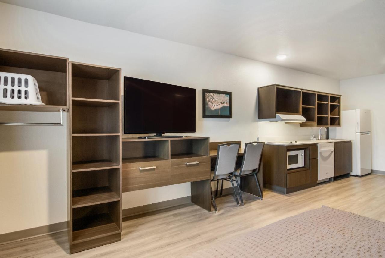 Queen Suite with Two Queen Beds and Dishwasher - Non Smoking at WoodSpring Suites Greensboro - High Point North