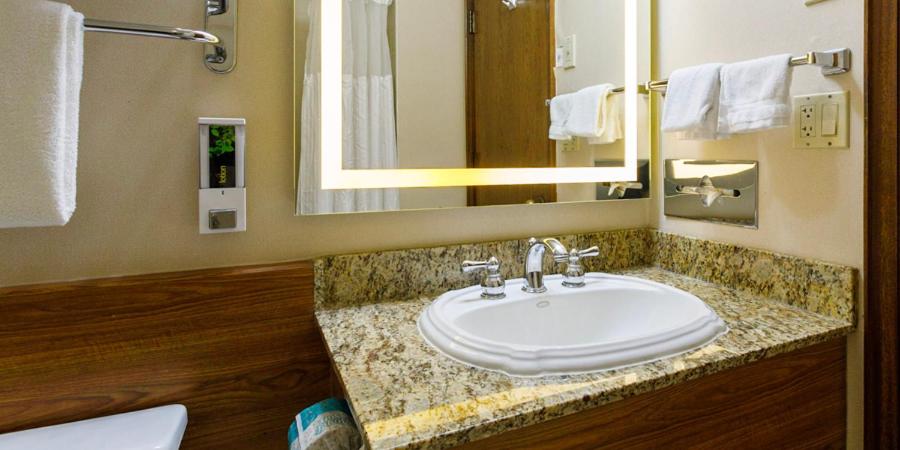 Queen Room with Two Queen Beds - Disability Access at Maverick Hotel and Casino by Red Lion Hotels