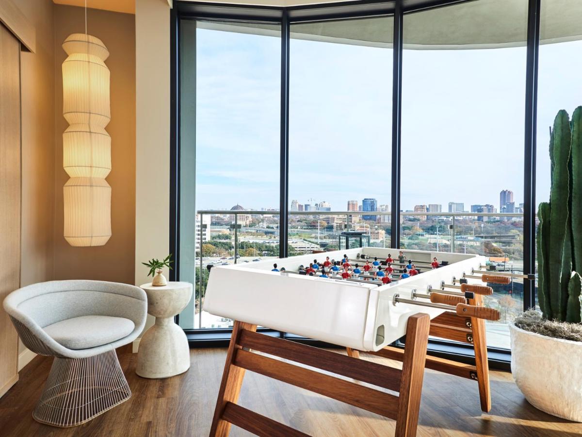 Grand King Suite with Balcony at Virgin Hotels Dallas