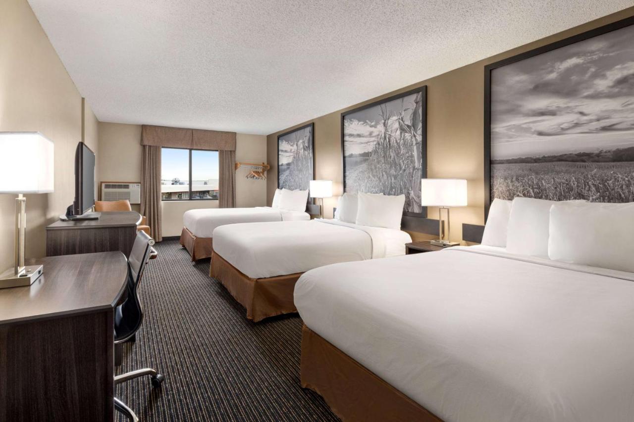 Double Room with Three Double Beds - Non-Smoking at Super 8 by Wyndham Lincoln North