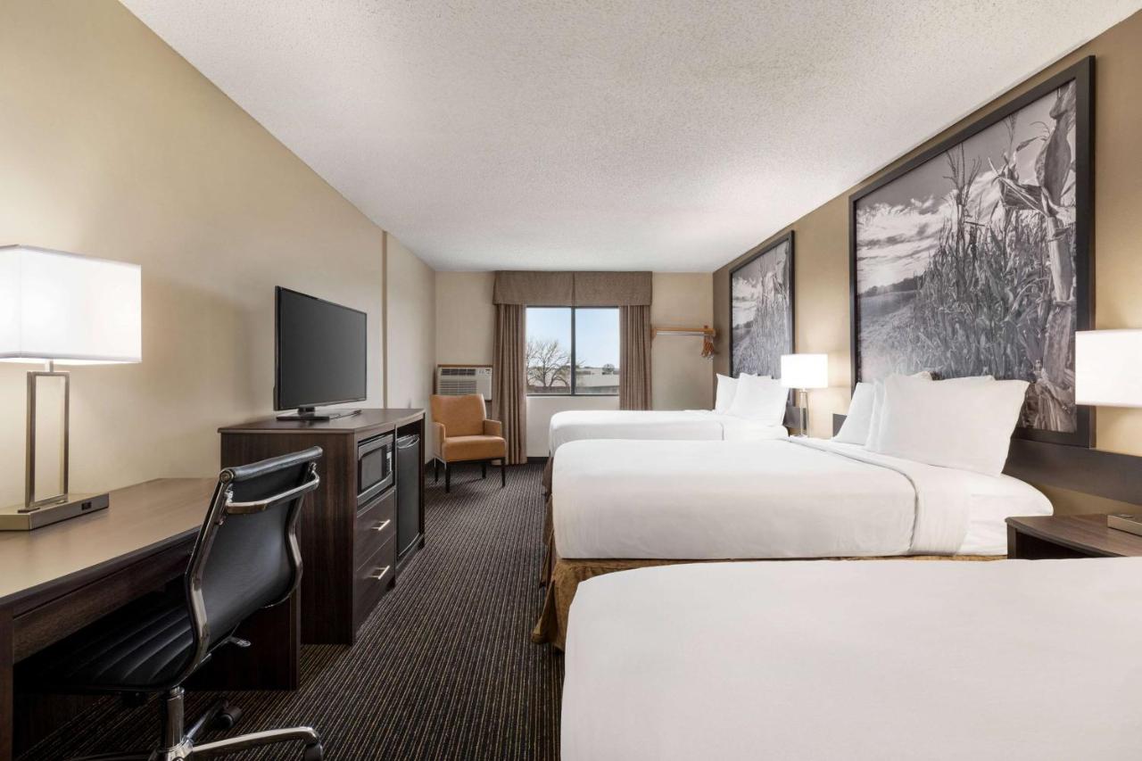 Double Room with Three Double Beds - Non-Smoking at Super 8 by Wyndham Lincoln North