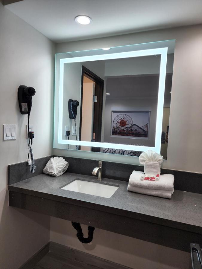 Queen Room with Two Queen Beds - Non-Smoking at Travelodge by Wyndham Fullerton Near Anaheim