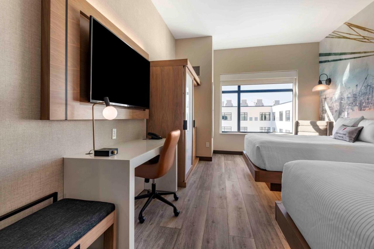 Quadruple Room with Courtyard View - Non Smoking at Cambria Hotel Portland Downtown-Old Port