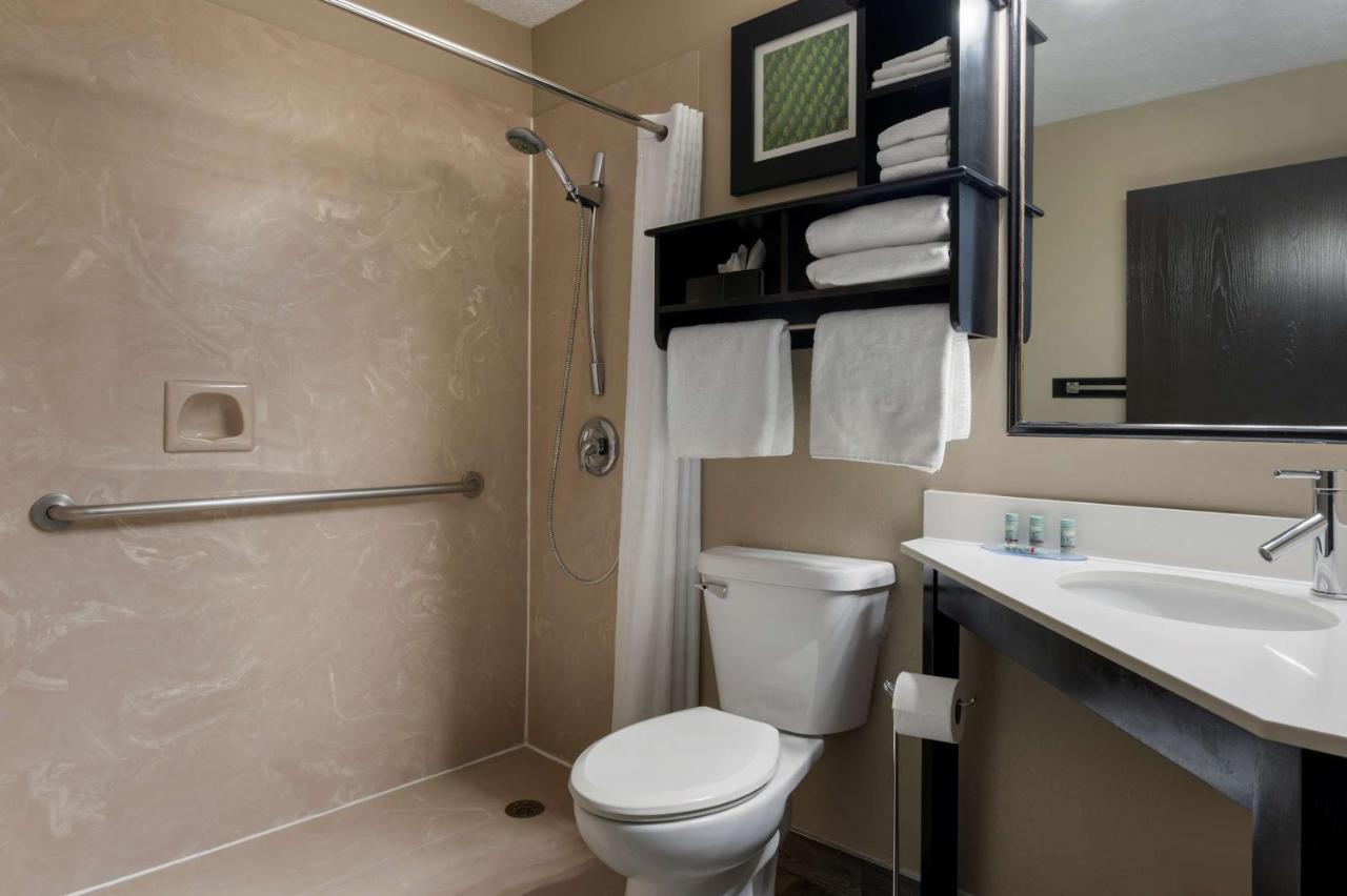 King Room with Roll-In Shower - Disability Access at Best Western Edinburgh/Columbus