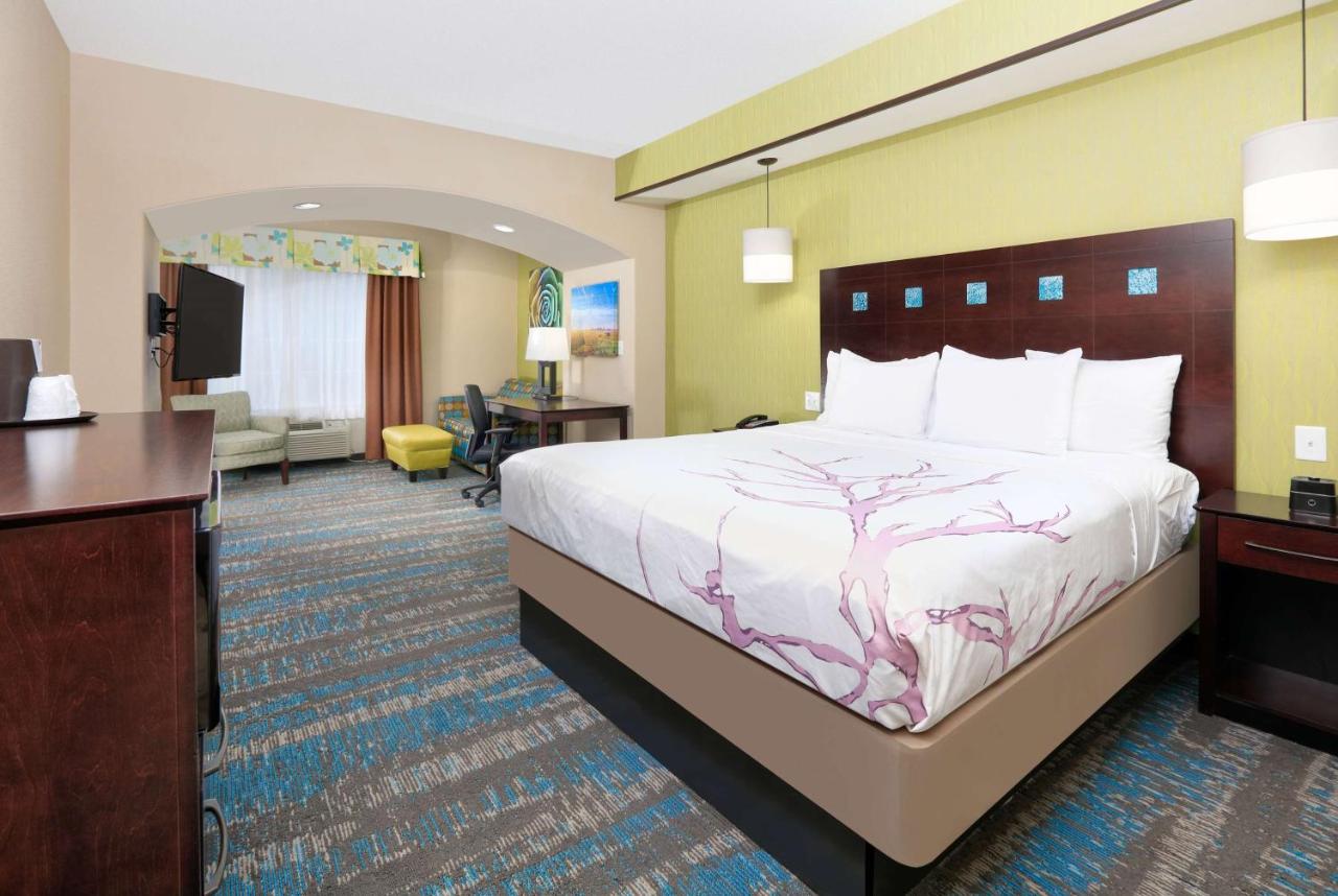 King Room with Roll-In Shower - Mobility/Hearing Accessible - Non-Smoking at La Quinta Inn & Suites by Wyndham Dallas Grand Prairie South