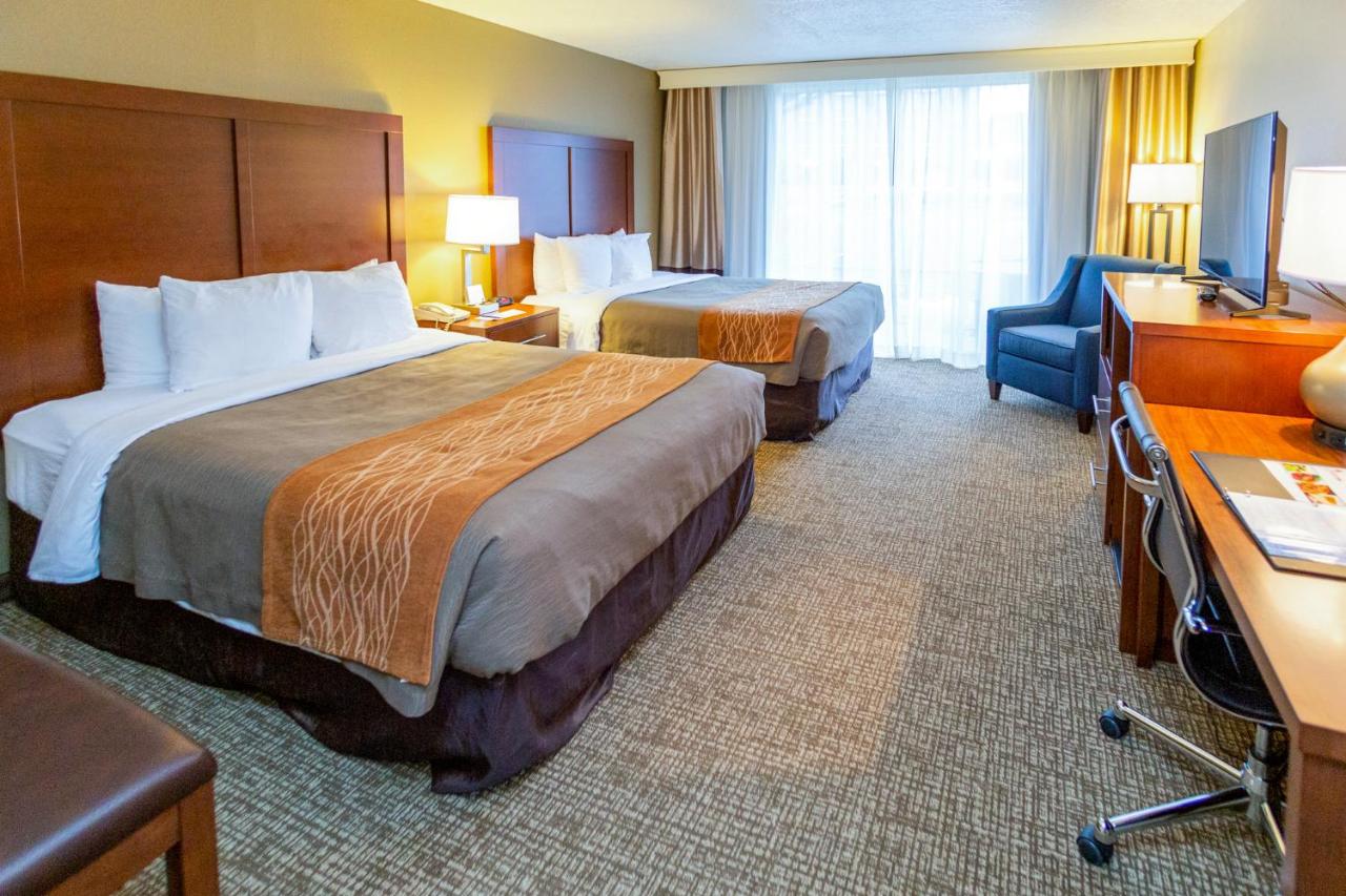 Queen Room with Two Queen Beds - Non-Smoking at Comfort Inn Salt Lake City Downtown
