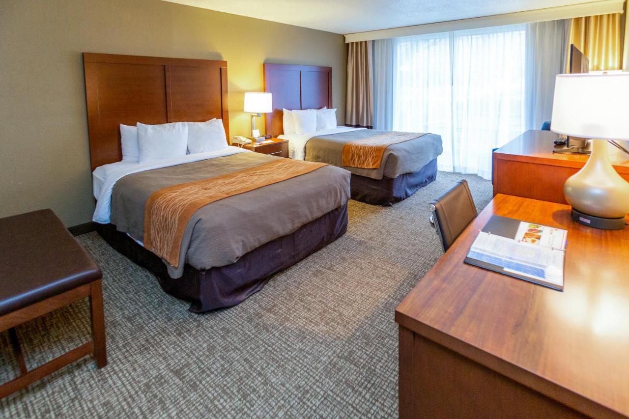 Queen Room with Two Queen Beds - Non-Smoking at Comfort Inn Salt Lake City Downtown