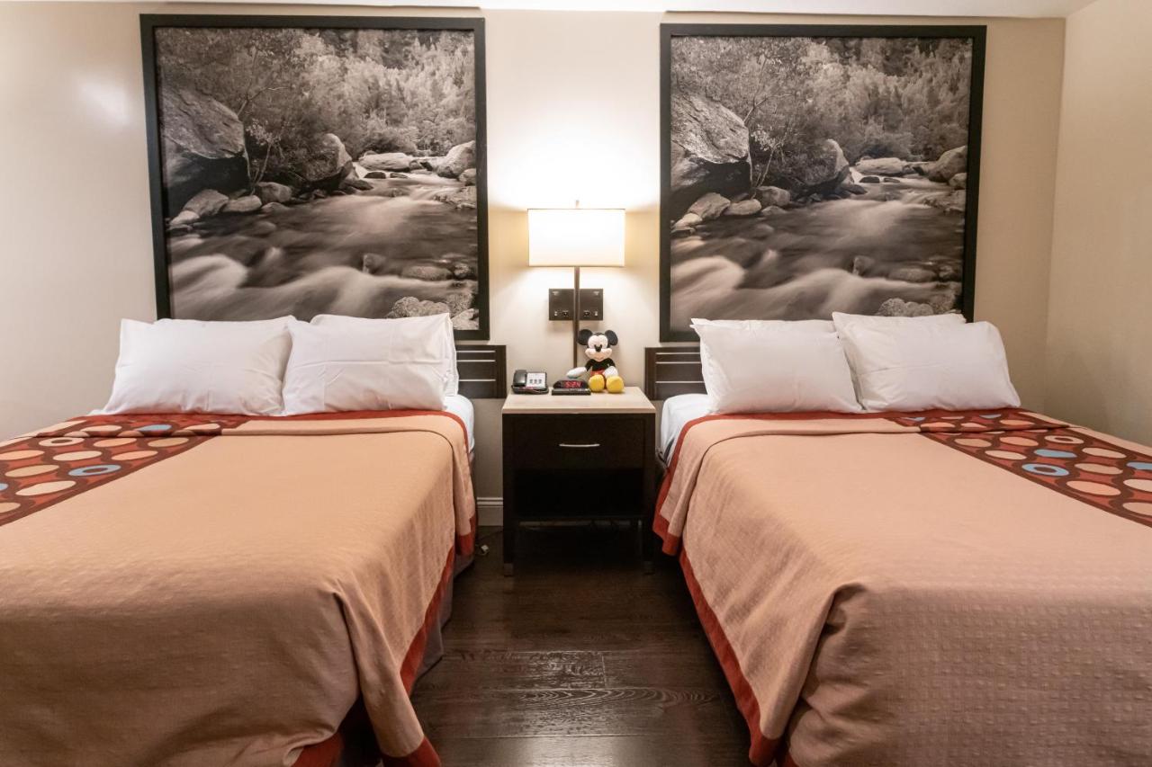 Queen Room with Two Queen Beds - Non-Smoking at Super 8 by Wyndham Anaheim/Disneyland Drive