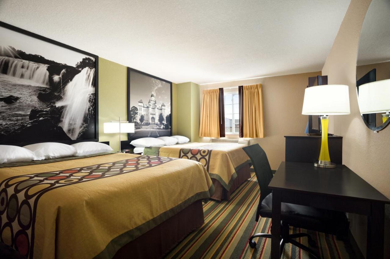 Queen Room with Two Queen Beds - Non-Smoking at Super 8 by Wyndham Joplin