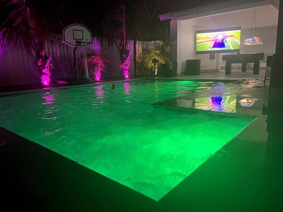 | Pool Party! Villa with Heated Pool, Gym, Jacuzzi, Games & More